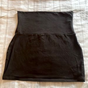 Black express mini skirt - Extra small